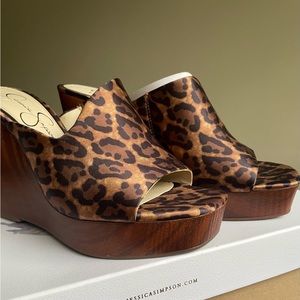 Jessica Simpson wedge shoes never worn. Originally 59 I paid 39 asking 22